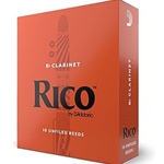 D'Addario Woodw RCA1025 Reed, Clarinet, Rico 2.5 (Box of 10)