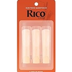 D'Addario Woodw RLA0325 Reeds, Bari Sax, Rico, 2.5 (pack of 3)