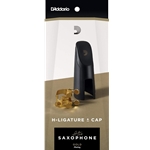 HAS1G Alto Saxophone Cap + Lig, H-Ligature and Cap, Rico