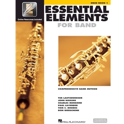 HAL LEONARD COR 00862567 Essential Elements for Oboe - Book 1 with EEi