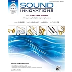 Alfred 00-34545 Sound Innovations for Concert Band, Book 1 [Combined Percussion]