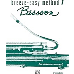 Alfred 00-BE0002 Breeze-Easy Method for Bassoon, Book I [Bassoon]