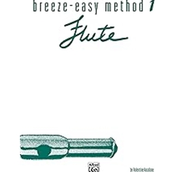 Alfred 00-BE0007 Breeze-Easy Method for Flute, Book I [Flute]