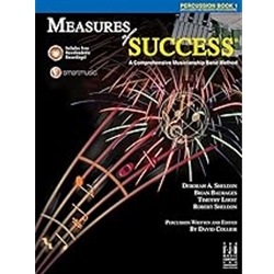 FJH Music Compa BB208PER Measures of Success  Percussion Book 1