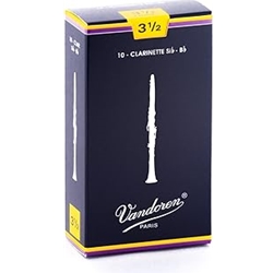 DANSR INC CR1035 Reed, Clar, Vandoren, 3.5 (10 Pack)